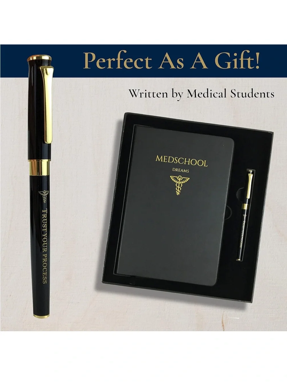 MedSchool Dreams Pre-Med Planner Gift Set w/ Pen NEW